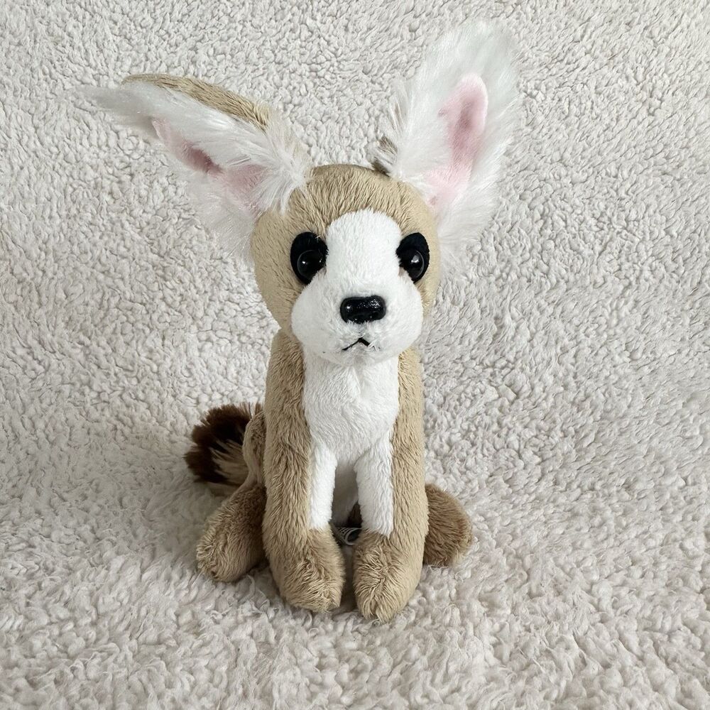 Wildlife Artists Fennec Fox Plush Big Ears 7" Stuffed Animal Wild Dog